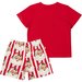 Rock Your Kid Santa Stripe PJ Set