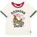 Rock Your Kid Dashing Through The Snow Ringer Tee