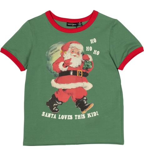 Rock Your Kid Santa Loves This Kid Tee