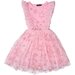 Rock Your Kid Pink Snowflake Party Dress