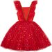 Rock Your Kid Red Party Tulle Dress