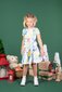 Rock Your Kid Princess Christmas Sparkle Waisted Dress