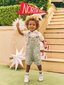 Huxbaby Huxbear Check Short Overall