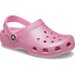 Crocs Kids Classic Glitter Clogs - Pink Tweed