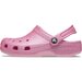 Crocs Kids Classic Glitter Clogs - Pink Tweed