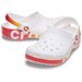 Crocs Kids Classic Reflector Clogs - White/Multi