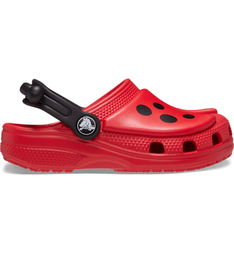 Crocs Toddlers Classic I Am Ladybug Clogs - Red/Black