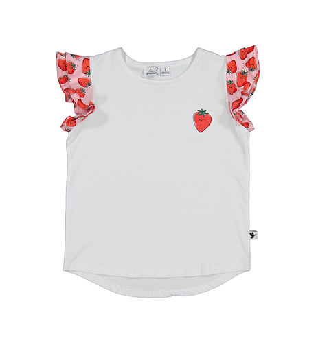 Kissed By Radicool Berries Frill Tee