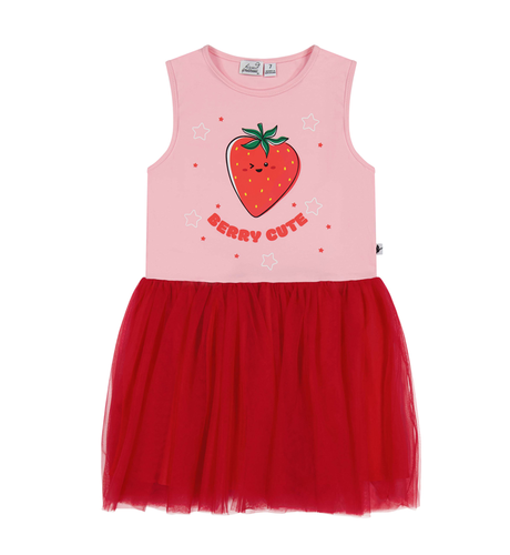 Kissed By Radicool Berry Cute Tutu Dress