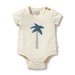 Wilson & Frenchy Blue Palm Organic Bodysuit