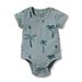 Wilson & Frenchy Palm Days Blue Organic Bodysuit