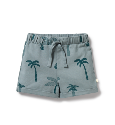 Wilson & Frenchy Palm Days Blue Organic Short