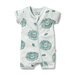 Wilson & Frenchy Little Lion Organic Pointelle Boyleg Zipsuit