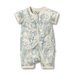 Wilson & Frenchy Hello Friends Organic Boyleg Zipsuit