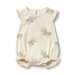 Wilson & Frenchy Little Fantail Organic Pointelle Ruffle Growsuit