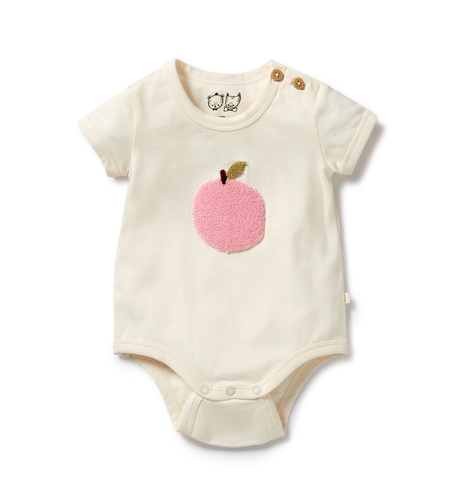 Wilson & Frenchy Peachy Organic Bodysuit