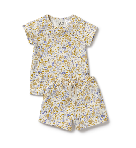 Wilson & Frenchy Little Meadow Organic S/S Pyjamas