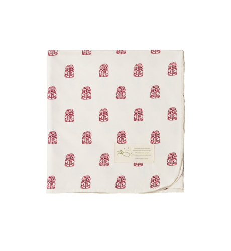 Nature Baby Wrap 100X100cm - Tiki Print