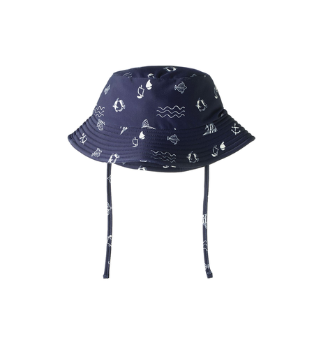 Nature Baby Splash Sunhat - Atlantic Navy Print