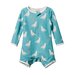 Nature Baby One Piece Bathing Trunks - Albie Print