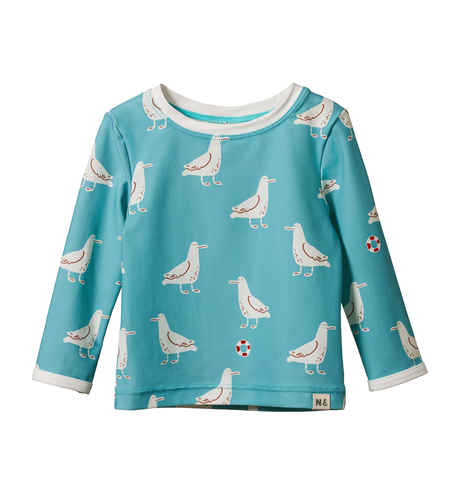 Nature Baby Splash Top - Albie Print