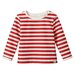 Nature Baby Splash Top - Red Sea Stripe