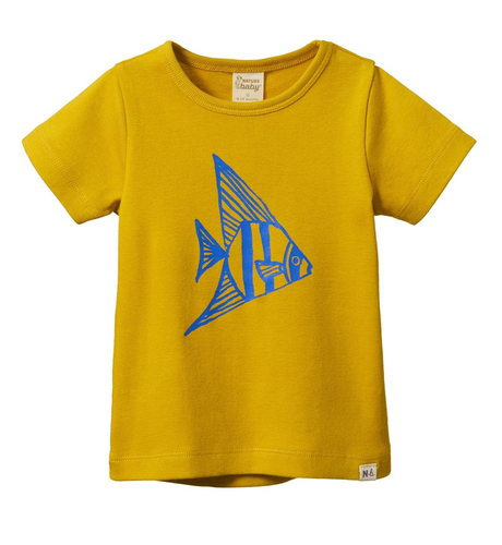 Nature Baby River Tee - Atlantic Fish Print