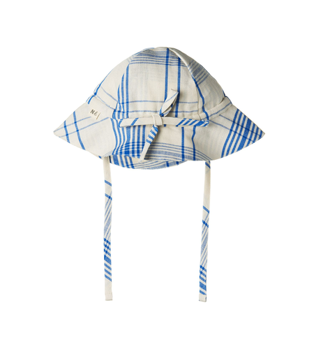 Nature Baby Linen Sunhat - Clyde Check