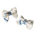 Nature Baby Bow Hair Clips 2 Pack - Clyde Check