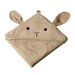 Nature Baby Bunny Hooded Towel - Nougat