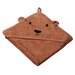 Nature Baby Bear Hooded Towel - Hazelnut