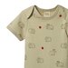 Nature Baby Short Sleeve Bodysuit - Guinea Pig Gala Print