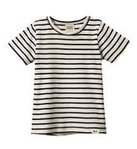 Nature Baby River Tee - Navy Sailor Stripe