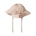 Nature Baby Crinkle Muslin Sunhat - Rose Dust Crinkle