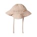 Nature Baby Crinkle Muslin Sunhat - Rose Dust Crinkle