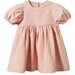 Nature Baby Albertine Dress - Rose Dust Crinkle