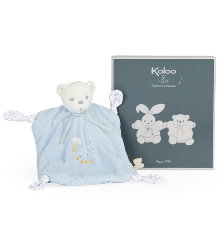 Kaloo Doudou Knots Bear Blue