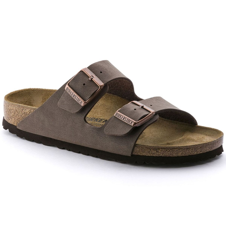 Birkenstock Arizona Birkibuc Mocha (Regular Fit)