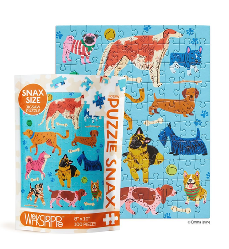 Pooches Playtime 100 Pc Puzzle Snax