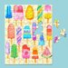 Popsicle Party 100 Pc Puzzle Snax