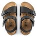 Birkenstock Kids New York Birko-Flor Black (Narrow Fit)