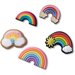 Crocs Jibbitz Lotta Rainbows 5 Pack