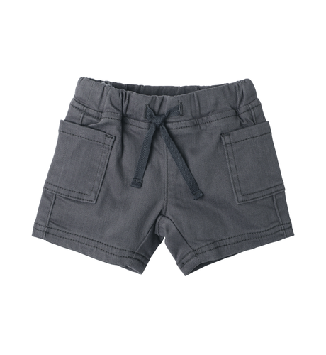 Bebe Baby Boys Charcoal Shorts