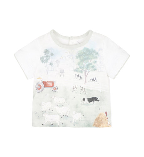 Bebe Chester Farm Baby Tee