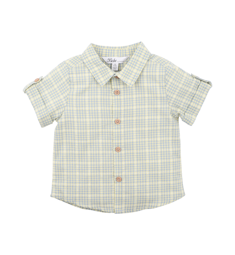 Bebe Harry Blue Lemon Baby Shirt