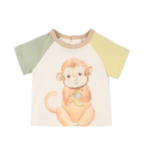 Bebe Ellis 3D Monkey Tee