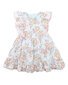 Bebe Abby Print Tiered Dress