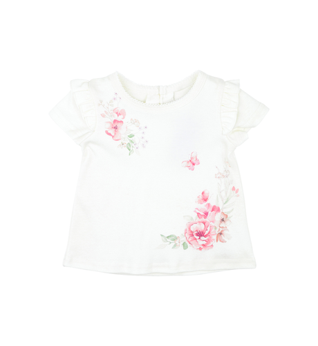 Bebe Evie Flower Baby Tee