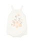 Bebe Lara Embroidered Knitted Bodysuit