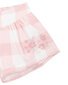 Bebe Lara Embroidered Check Baby Shorts